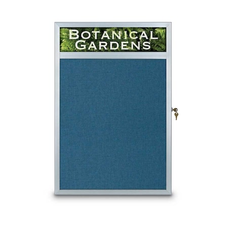 United Visual Products Open Faced Traditional Corkboard, 60x48" UV644A-WHITE-CLOUD